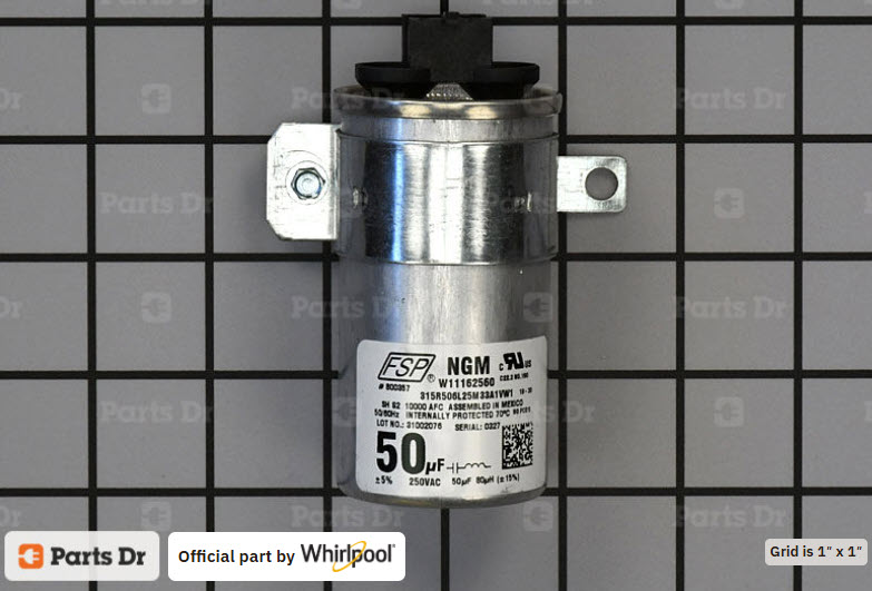 W11395618 Motor Run Capacitor